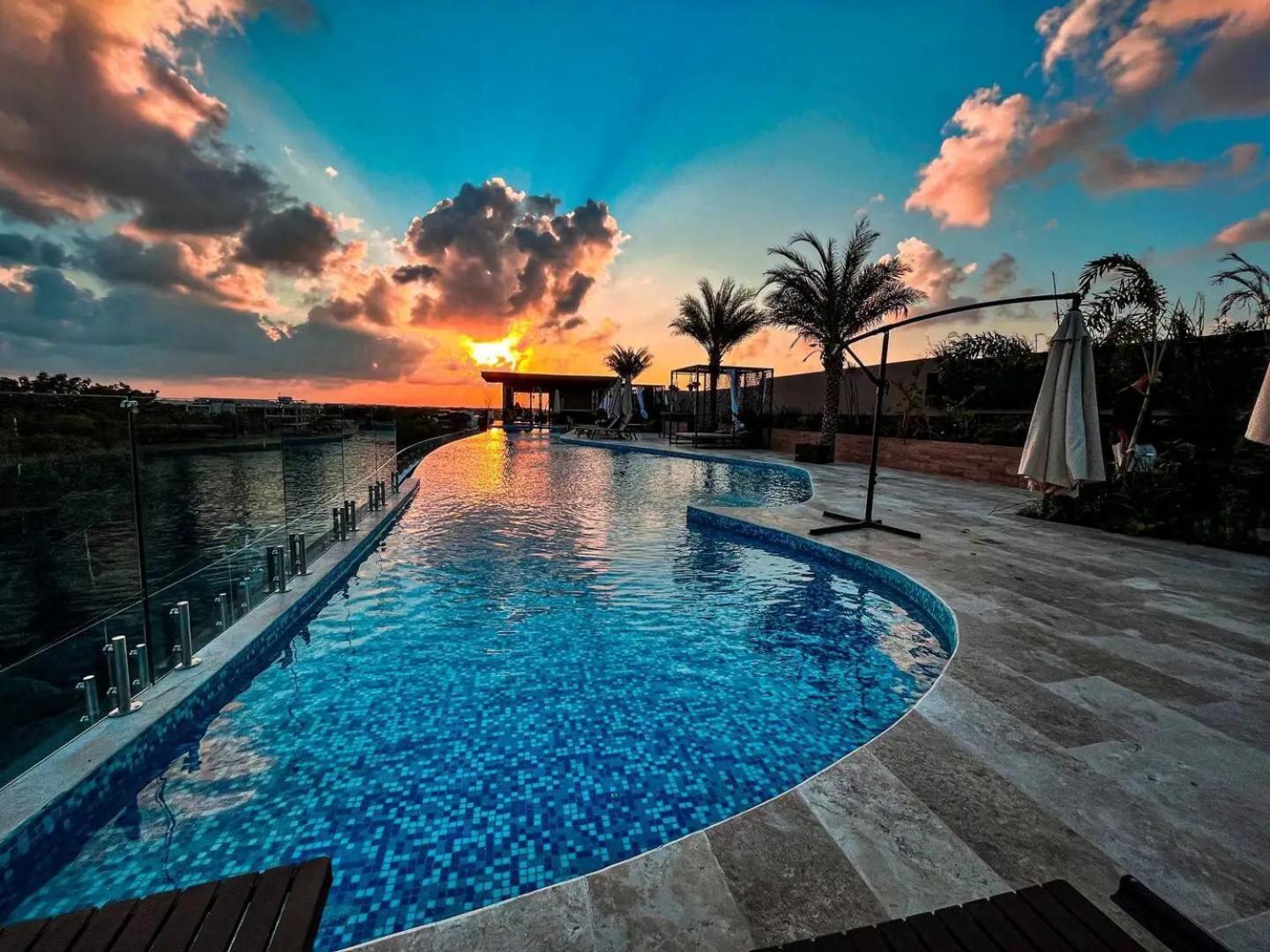 Апартаменты Tulum Departamento De Lujo Экстерьер фото
